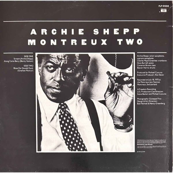 Archie Shepp / Montreux Two